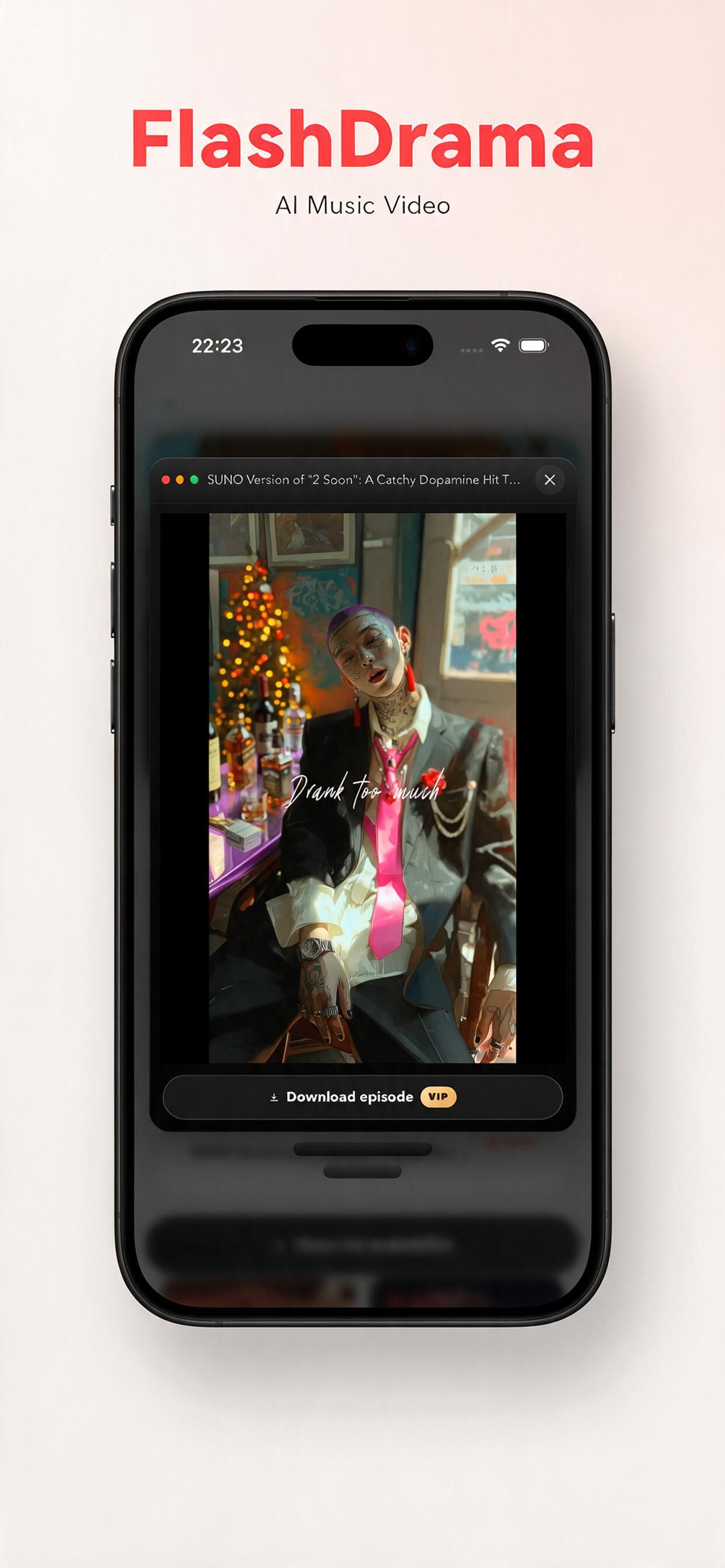 FlashDrama player screen